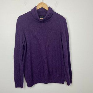 Escada Sport Turtleneck Purple Sweater Size XL